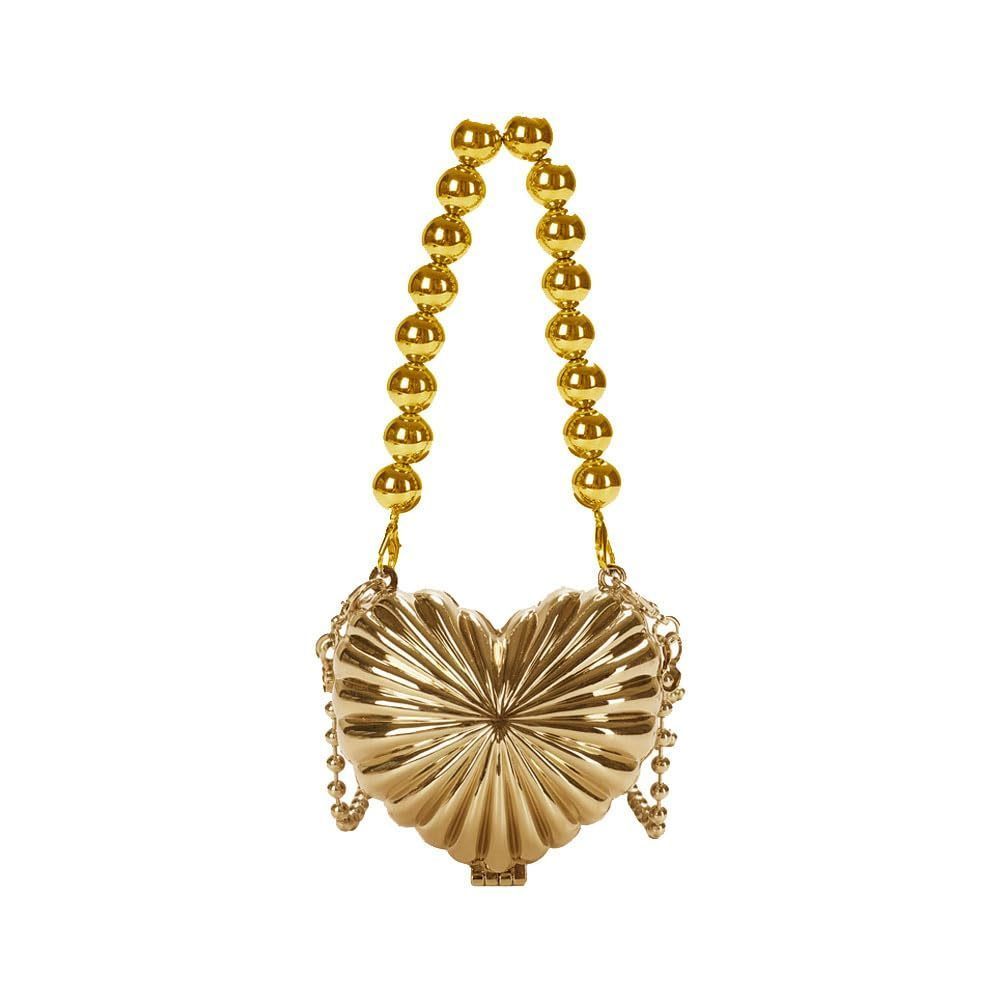 Mini Evening Bag Golden Fashion Handbag Satchel Purse Shoulder :^)